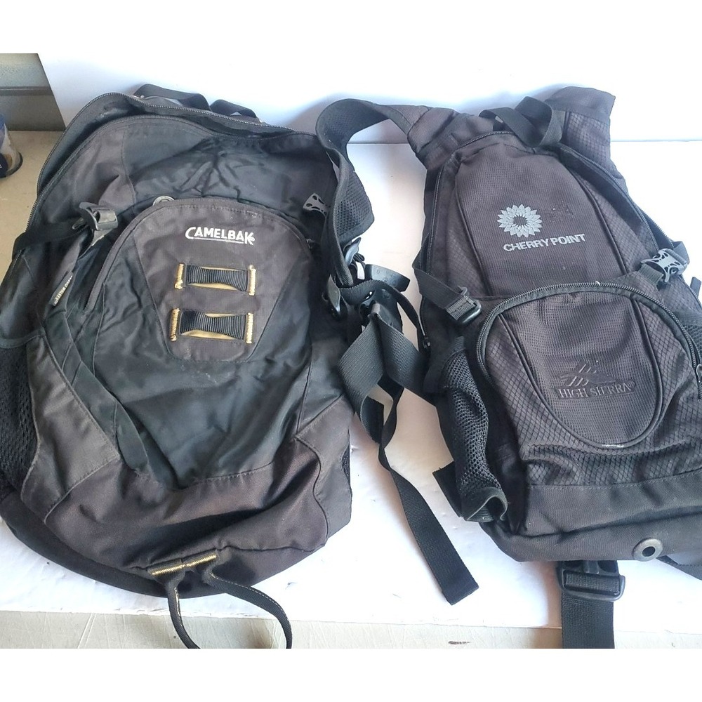 Cabela's Hydro Camelback Hydration Pack Backpack High Sierra daypacks no water